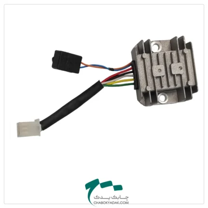 نمای روی رگولاتور (شارژر) M70 تخت ولوم دار موتورسیکلت هوندا برند میهن یدک