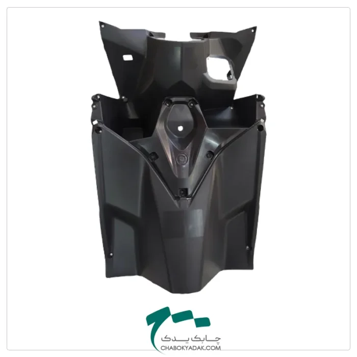 نمای روی فلاپ (کاور قاب) داشبورد جلو پا طرح کلیک 150 مشکی