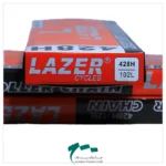 نمای ابعاد زنجیر 428H-102L موتورسیکلت هوندا برند لیزر