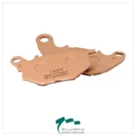 نمای پشت لنت ترمز دیسکی عقب موتورسیکلت FZ300 برند لیزر