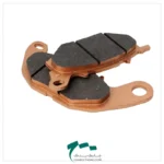 نمای روی لنت ترمز دیسکی عقب موتورسیکلت FZ300 برند لیزر