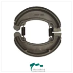 نمای لنت و فنر لنت ترمز کاسه‌ای سر گرد شکاری موتورسیکلت برند نوبل