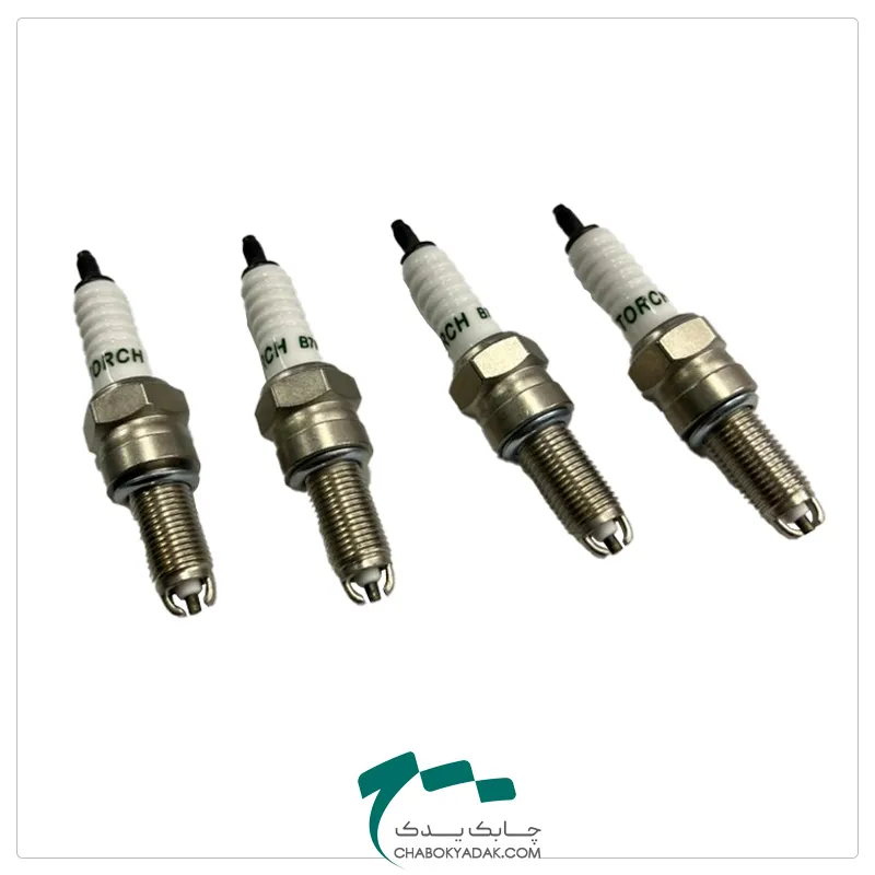 شمع موتور سیکلت پالس دو پلاتین برند TORCH چهار عددی