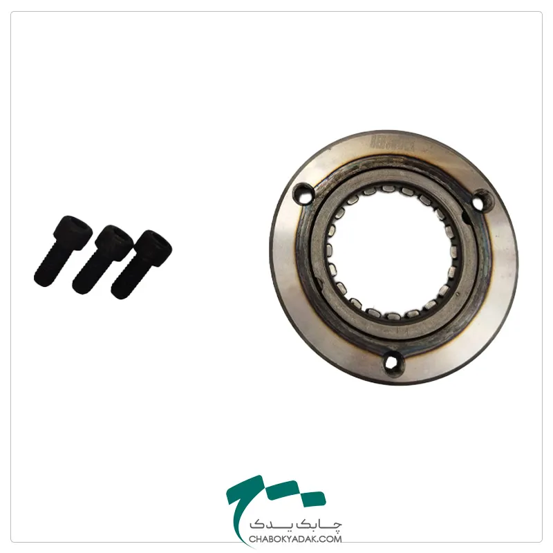 نمای روی بلبرینگ استارت بیست ساچمه موتورسیکلت هوندا 200 برند REDSHOCK