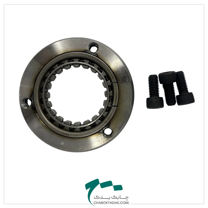 نمای پشت بلبرینگ استارت بیست ساچمه موتورسیکلت هوندا 200 برند REDSHOCK