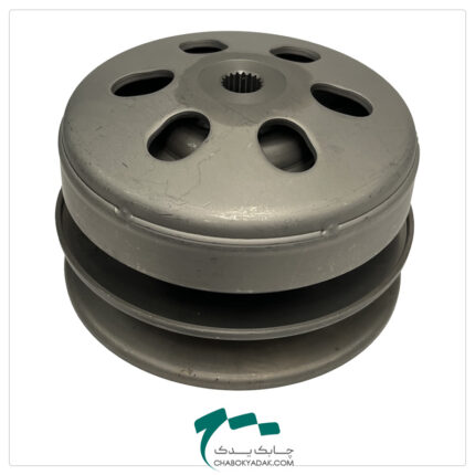 نمای کامل فولی کلاچ (پولی) عقب موتورسیکلت SYM J200 برند REDSHOCK (تحت لیسانس تایلند)